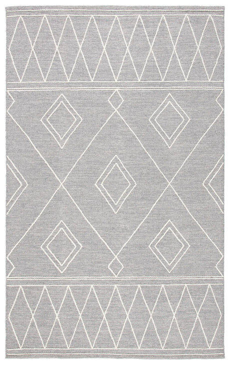 Safavieh Kilim 4'-0" x 6'-0" Rug in Grey / Ivory