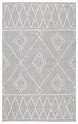 Safavieh Kilim 4'-0" x 6'-0" Rug in Grey / Ivory