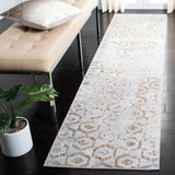 Safavieh Orchard 2'-2" x 9'-0" Rug in Grey / Gold