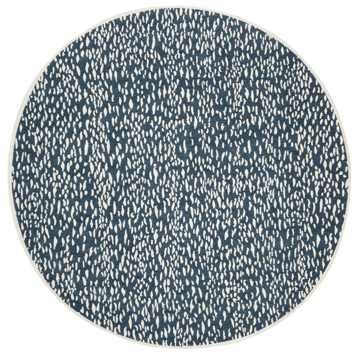 Safavieh Marbella 6'-0" x 6'-0" Rug in Blue / Ivory