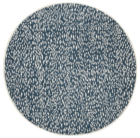 Safavieh Marbella 6'-0" x 6'-0" Rug in Blue / Ivory