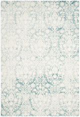 Safavieh Passion 4'-0" x 5'-7" Rug in Turquoise / Ivory