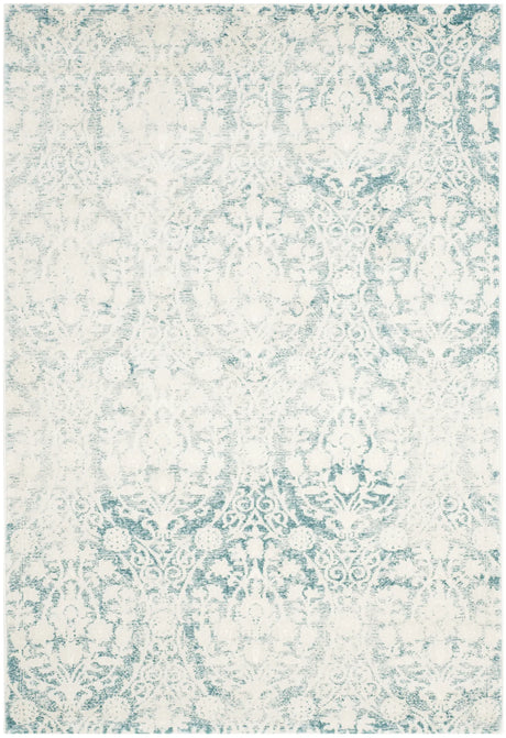 Safavieh Passion 4'-0" x 5'-7" Rug in Turquoise / Ivory