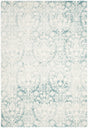 Safavieh Passion 4'-0" x 5'-7" Rug in Turquoise / Ivory