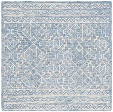 Safavieh Metro 6'-0" x 6'-0" Rug in Blue / Ivory