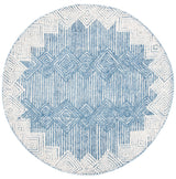 Safavieh Metro 6'-0" x 6'-0" Rug in Blue / Ivory