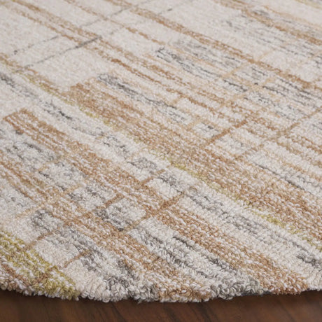 Safavieh Metro 6'-0" x 6'-0" Rug in Ivory / Rust