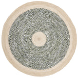 Safavieh Cape Cod 5'-0" x 5'-0" Rug in Green / Natural