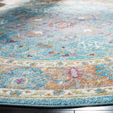 Safavieh Aria 6'-5" x 6'-5" Rug in Blue / Creme