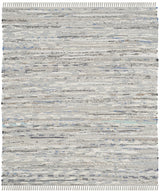 Safavieh Rag Rug 3'-0" x 3'-0" Rug in Grey