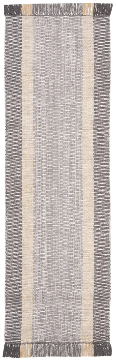Safavieh Montauk 2'-3" x 7'-0" Rug in Mustard / Grey