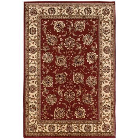 Oriental Weavers Sphinx Ariana 117c3 Red / Ivory Rugs - main flat