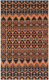 Safavieh Kenya 3'-0" x 5'-0" Rug in Orange / Black