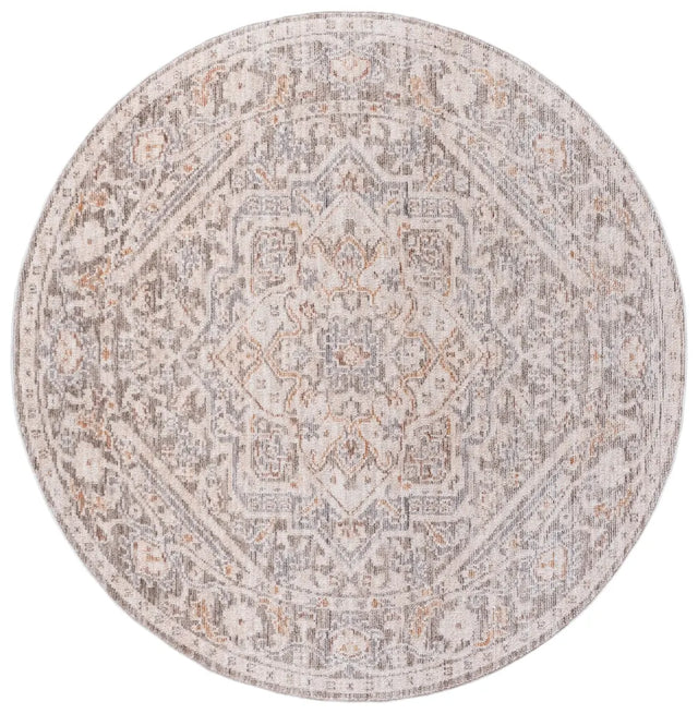 Safavieh Martha Stewart Adeline 6'-3" x 6'-3" Rug in Grey / Ivory