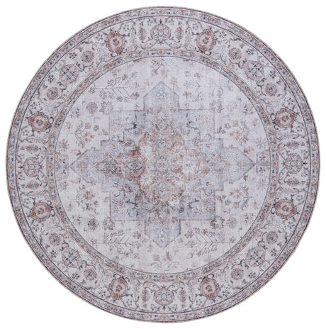 Safavieh Tucson 6'-0" x 6'-0" Rug in Beige / Light Sage
