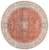 Safavieh Arizona 6'-0" x 6'-0" Rug in Rust / Beige
