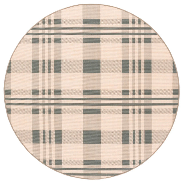 Safavieh Natural Fiber 6'-0" x 6'-0" Rug in Natural / Green