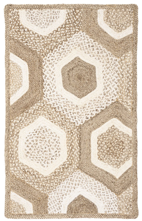 Safavieh Natural Fiber 3'-0" x 5'-0" Rug in Grey / Ivory