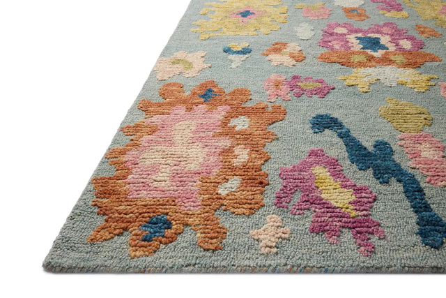 Loloi Tilly TIL-01 Spa / Multi Rug - rug corner