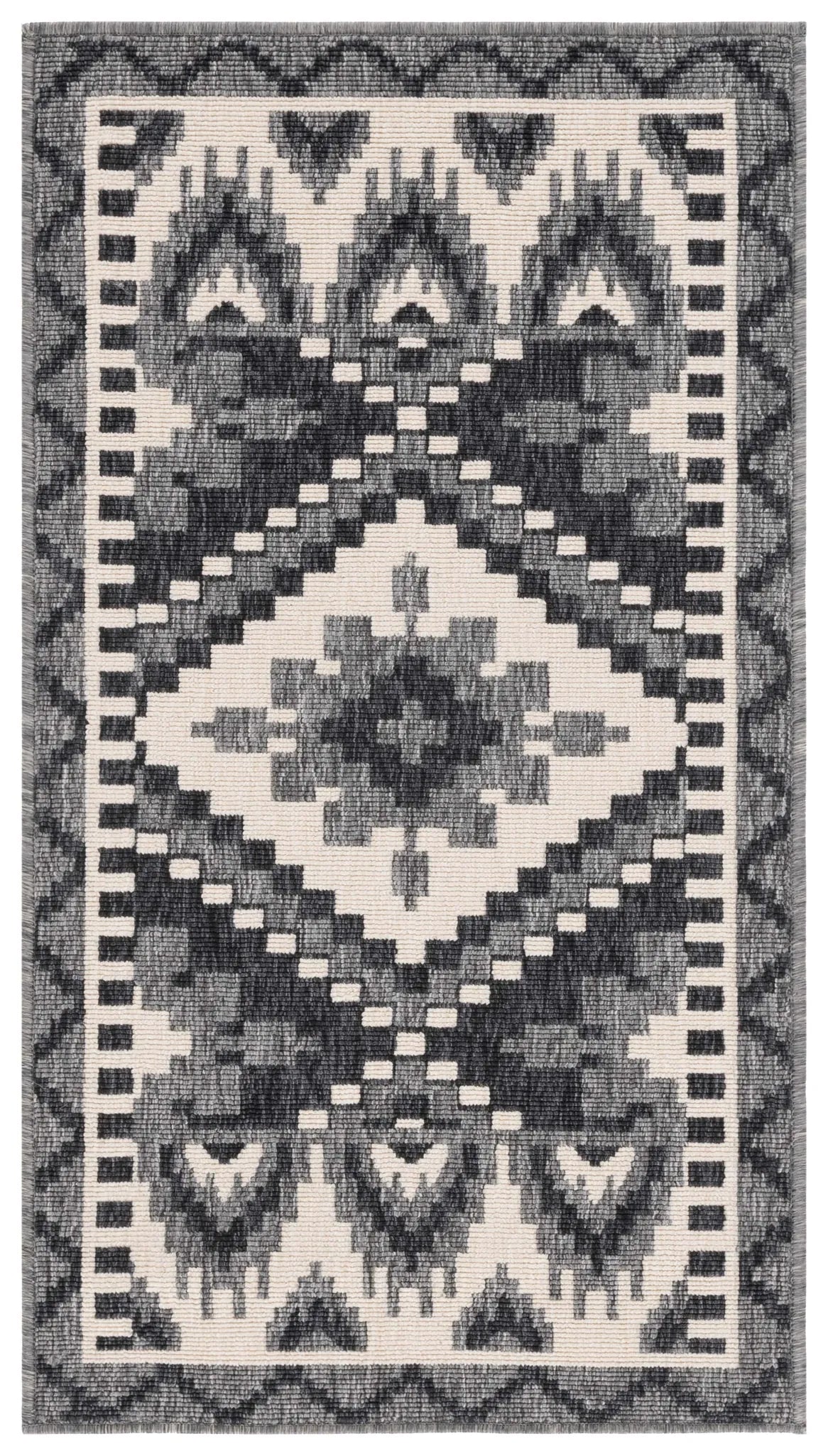 Safavieh Veranda 2'-0" x 3'-7" Rug in Grey / Beige
