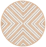 Safavieh Natural Fiber 6'-0" x 6'-0" Rug in Natural / Ivory