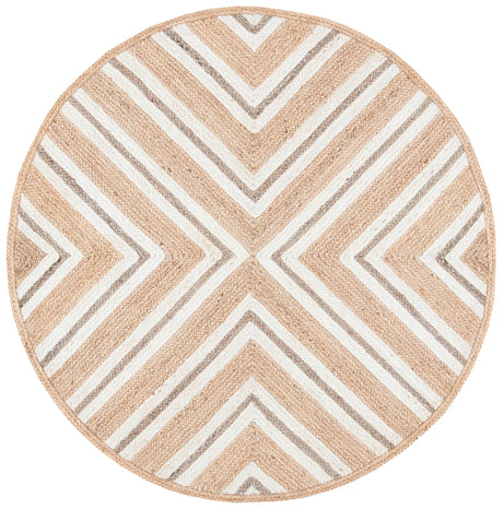 Safavieh Natural Fiber 6'-0" x 6'-0" Rug in Natural / Ivory