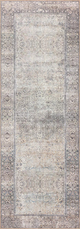 Loloi Wynter Wyn-03 Silver/Charcoal Rugs - runner flat