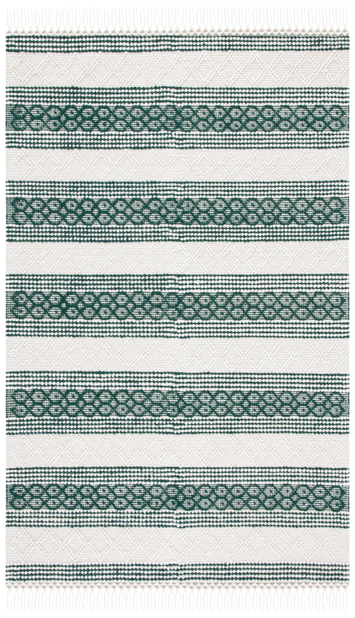 Safavieh Natura 4'-0" x 6'-0" Rug in Ivory / Green
