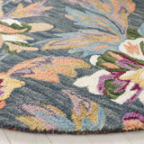 Safavieh Blossom 6'-0" x 6'-0" Rug in Grey / Violet