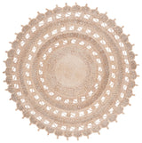 Safavieh Natural Fiber 6'-0" x 6'-0" Rug in Natural