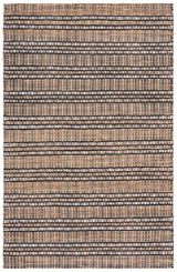Safavieh Natural Fiber 4'-0" x 6'-0" Rug in Black / Natural