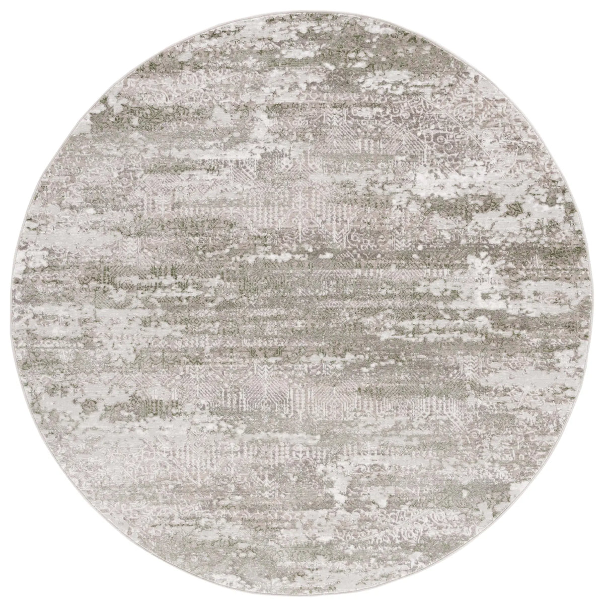 Safavieh Meadow 500 6'-7" x 6'-7" Rug in Beige / Sage