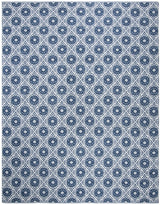Safavieh Montauk 8'-0" x 10'-0" Rug in Navy / Ivory