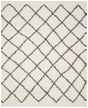 Safavieh Sgd-Dallas Shag 10'-0" x 14'-0" Rug in Ivory / Dark Grey