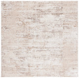 Safavieh Ravine Shag 6'-7" x 6'-7" Rug in Beige / Ivory
