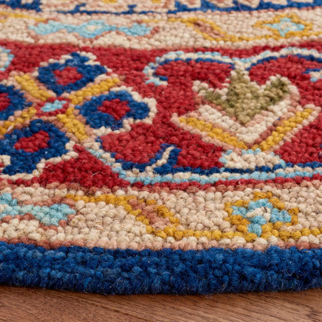 Safavieh Aspen 7'-0" x 7'-0" Rug in Red / Blue