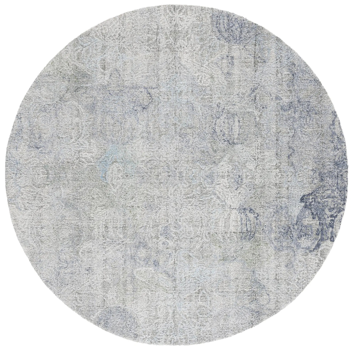 Safavieh Marquee 6'-0" x 6'-0" Rug in Ivory / Grey