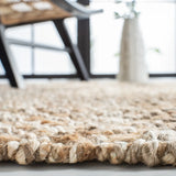 Safavieh Natural Fiber 4'-0" x 6'-0" Rug in Natural / Grey