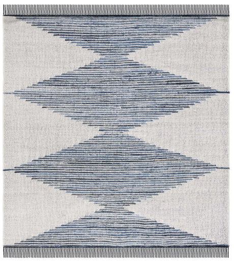Safavieh Kilim 6'-0" x 6'-0" Rug in Ivory / Blue