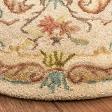 Safavieh Bergama 6'-0" x 6'-0" Rug in Light Gold / Beige