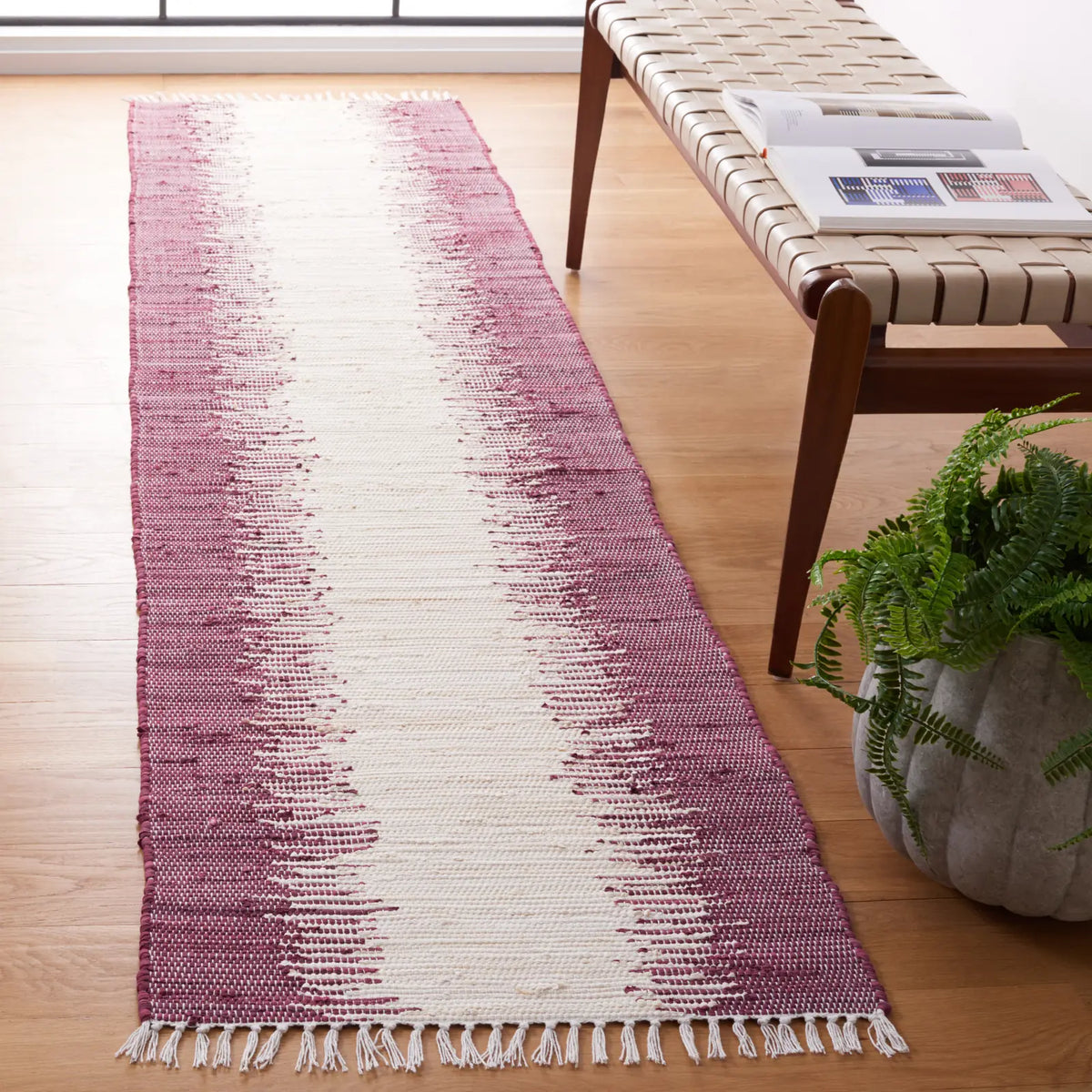 Safavieh Montauk 2'-3" x 9'-0" Rug in Purple