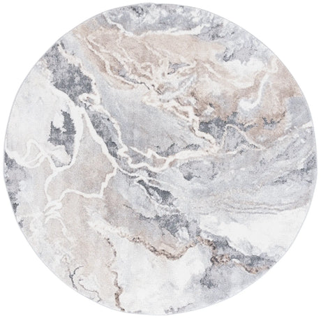 Safavieh Opal 6'-7" x 6'-7" Rug in Ivory / Grey