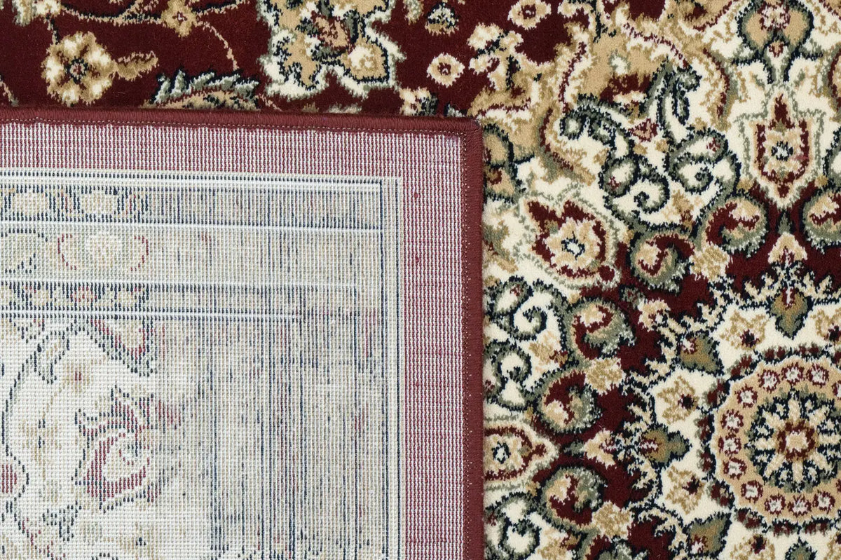 Dynamic Rugs Ancient Garden 57119 Red / Ivory Rugs - Corner