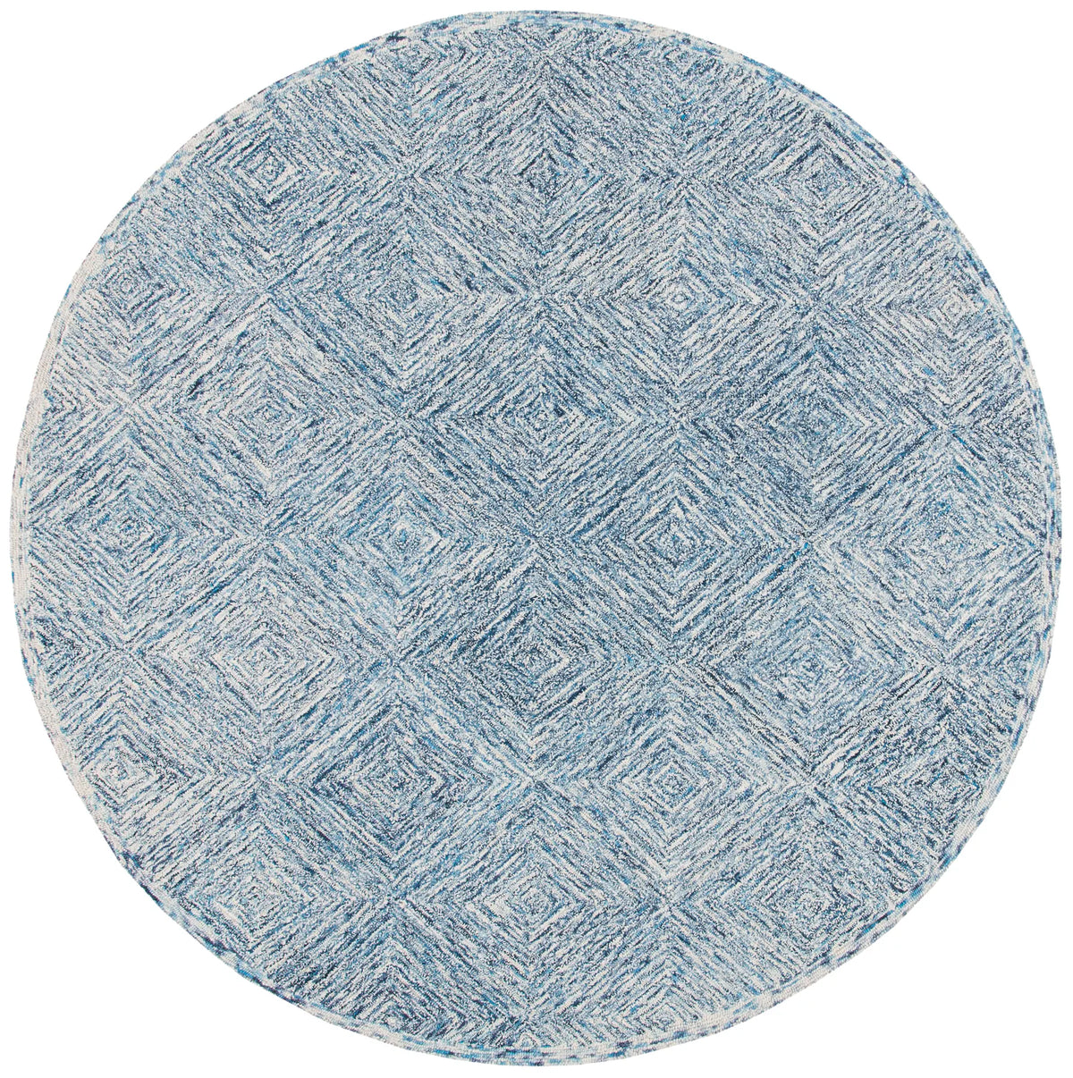 Safavieh Capri 7'-0" x 7'-0" Rug in Ivory / Blue