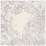 Safavieh Metro 6'-0" x 6'-0" Rug in Grey / Ivory