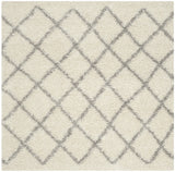Safavieh Sgd-Dallas Shag 6'-0" x 6'-0" Rug in Ivory / Grey