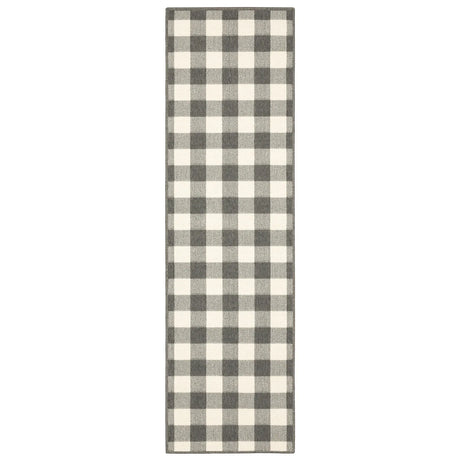 Oriental Weavers Sphinx Marina 2598W Grey / Ivory Rugs - runner