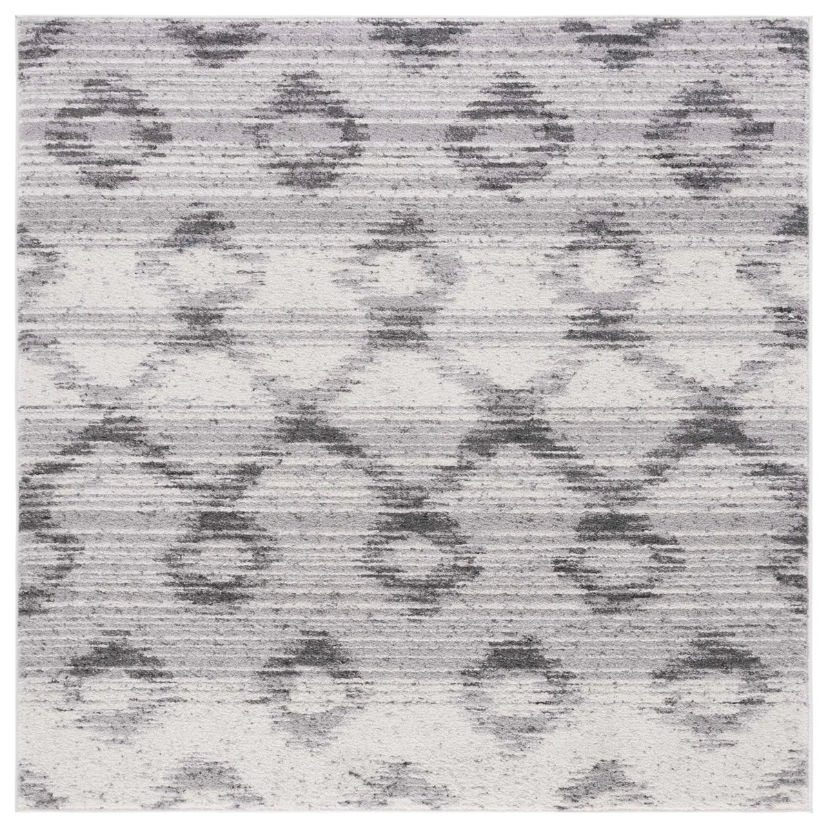 Safavieh Adirondack 6'-0" x 6'-0" Rug in Silver / Charcoal