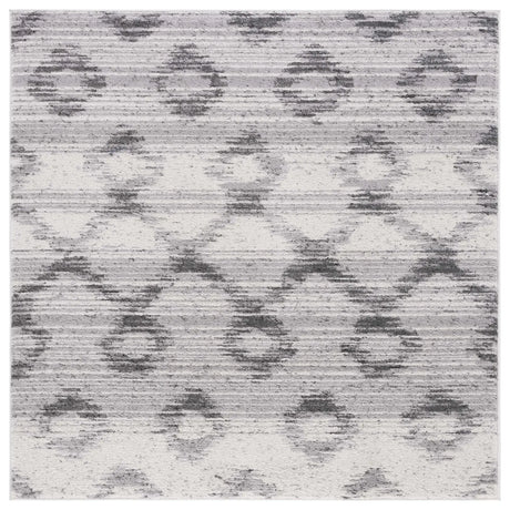 Safavieh Adirondack 6'-0" x 6'-0" Rug in Silver / Charcoal