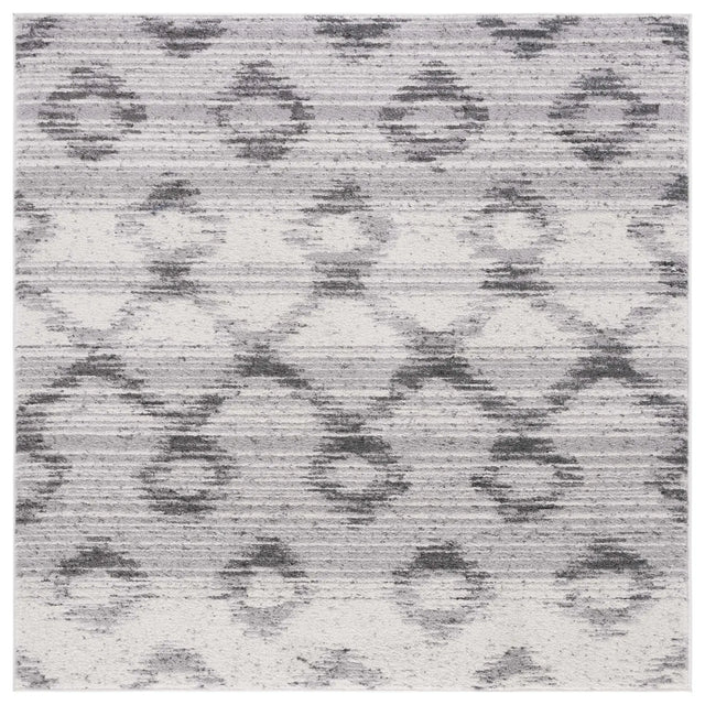 Safavieh Adirondack 6'-0" x 6'-0" Rug in Silver / Charcoal